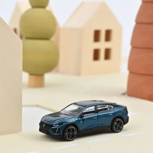 norev-peugeot-408-2023-blu-obsession-modellino-auto-1-64 image 1