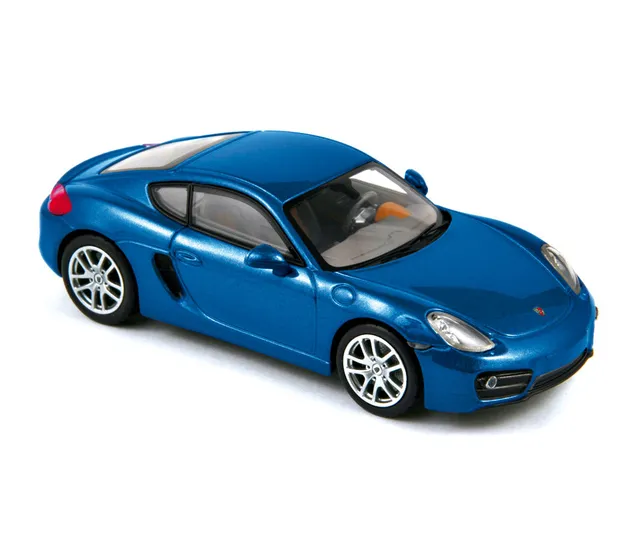 norev-porsche-cayman-2013-modellino-auto-1-43-blu-metallizzato-2 image 1