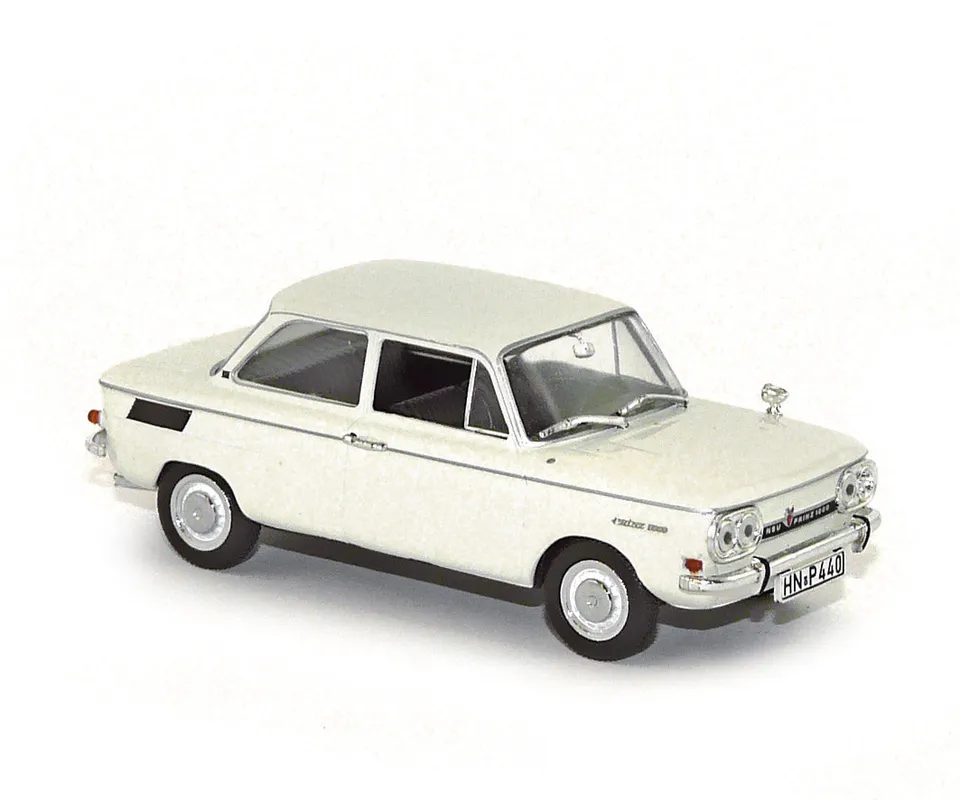 norev-nsu-prinz-1000tt-1966-modellino-auto-1-43-bianco image 1