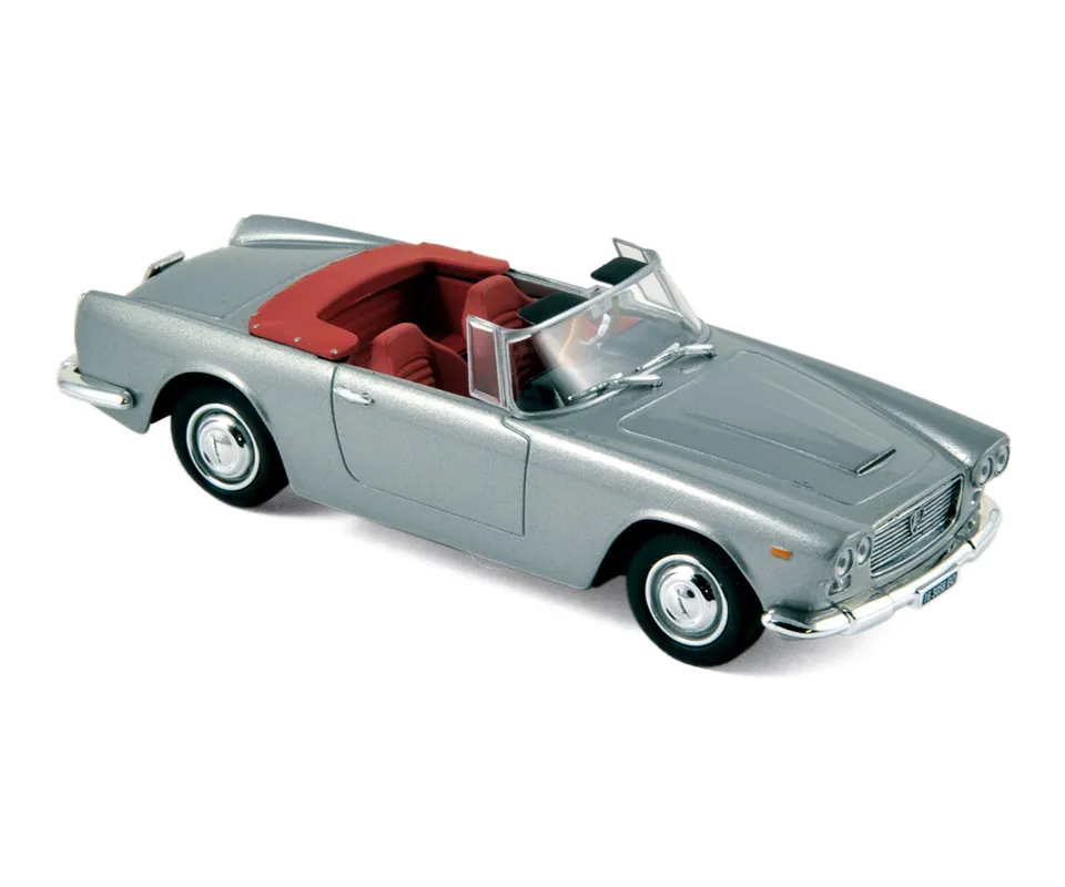norev-lancia-flaminia-convertible-touring-1961-argent-1-43-modellino image 1