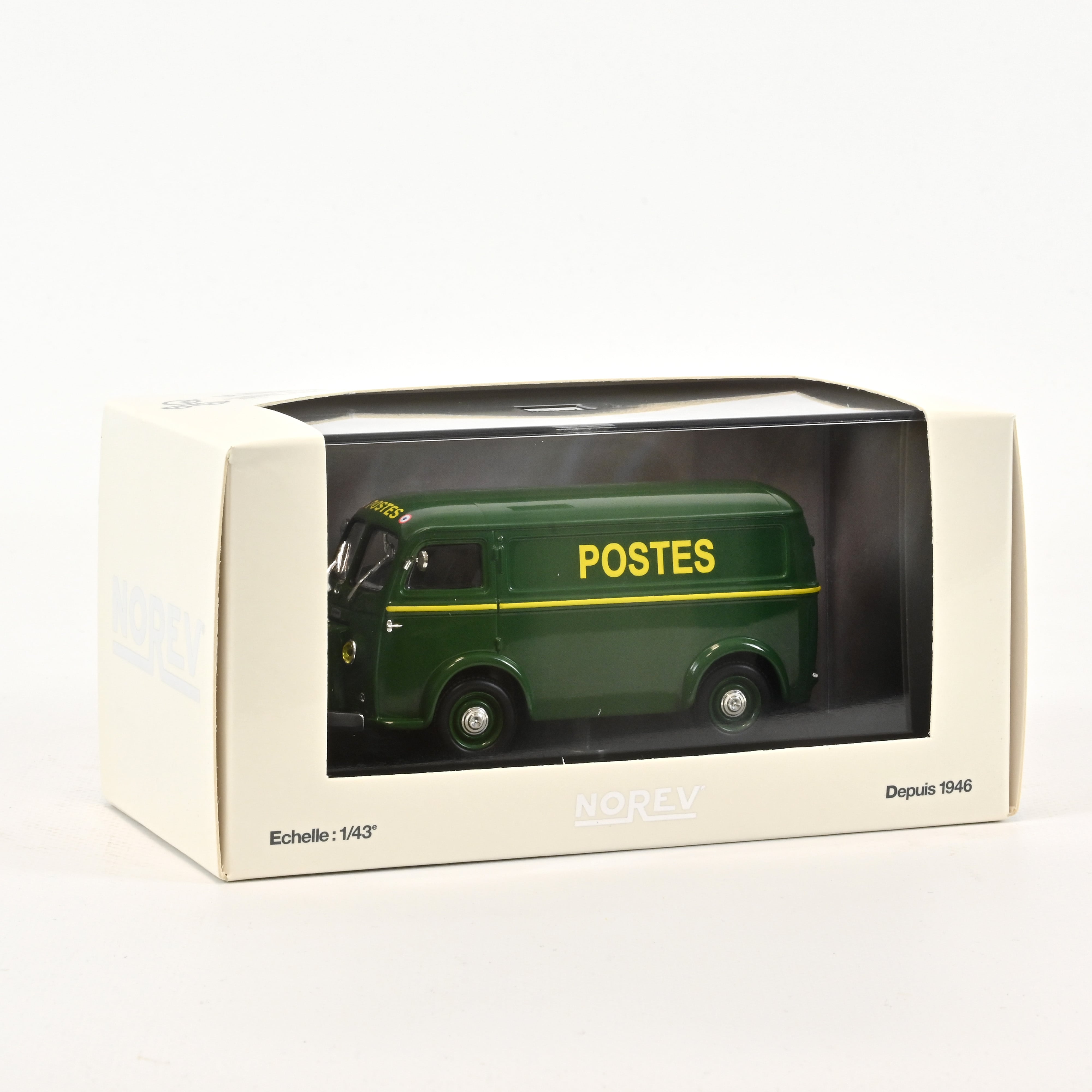 norev-peugeot-d3a-la-poste-modellino-furgone-1-43 image 1