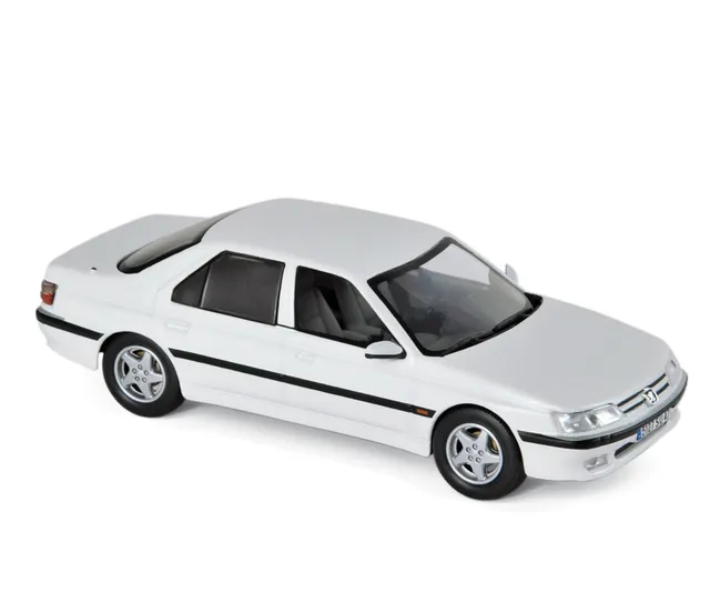 norev-peugeot-605-1998-bianco-1-43-modellino-auto-youngtimer image 1