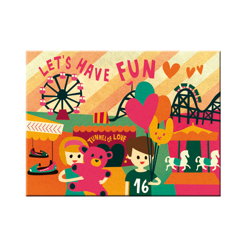 nostalgic-art-let-s-have-fun-magnete-da-frigo-6x8-cm-2 image 1