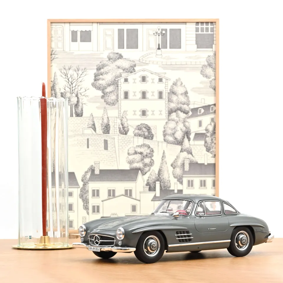 norev-mercedes-benz-300-sl-1954-gris-graphite-1-12 image 1