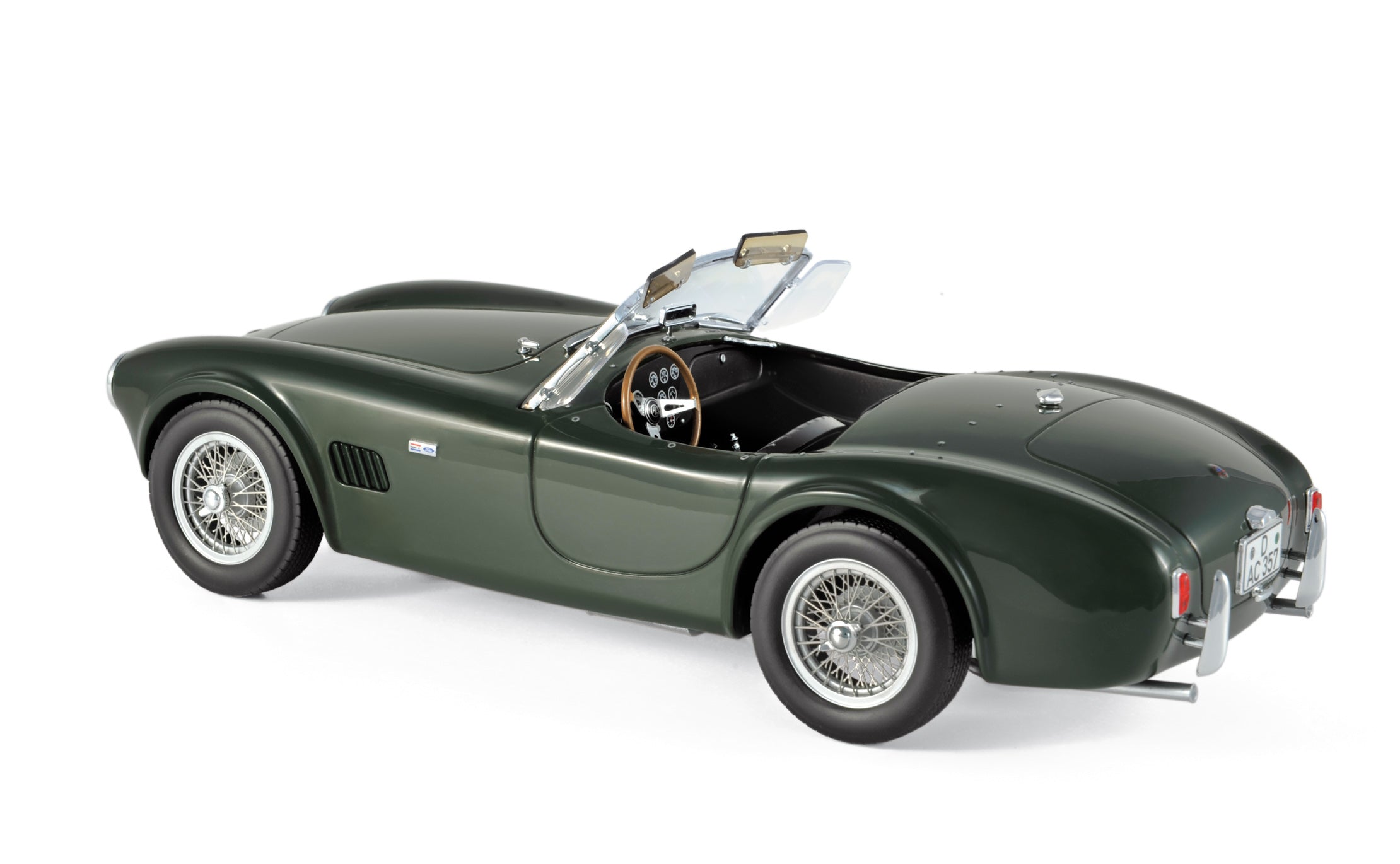 norev-ac-cobra-289-1963-verde-modellino-auto-1-18-edizione-web-100-pezzi image 2