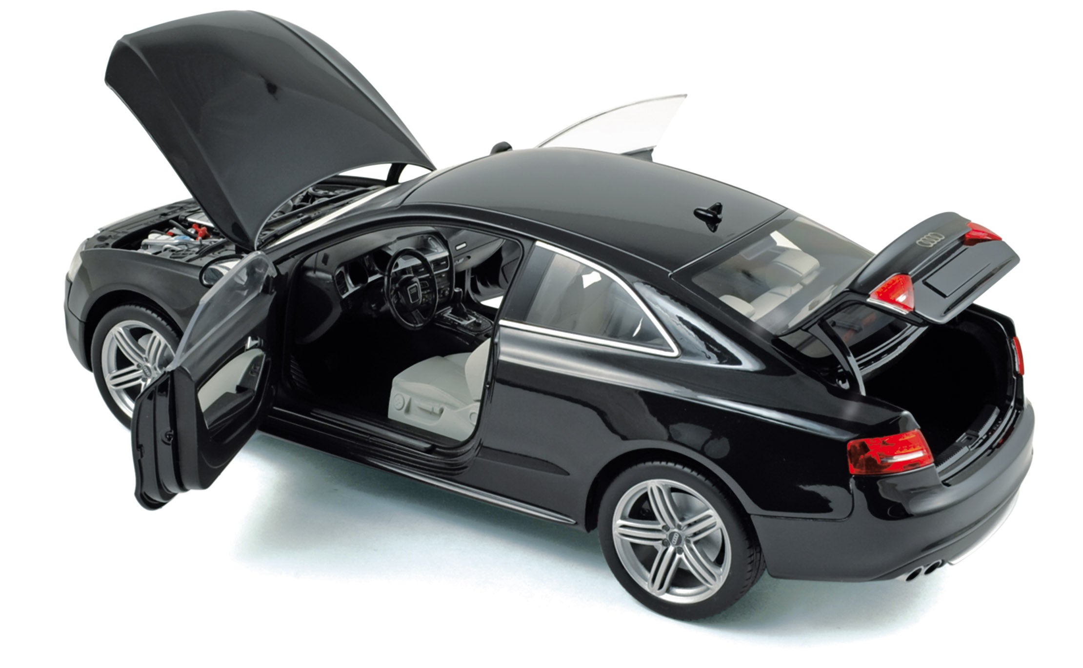 norev-audi-s5-coup-2009-noir-fant-me-modellino-auto-1-18 image 2
