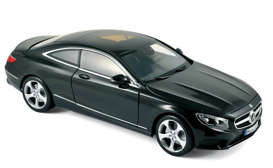 norev-mercedes-benz-classe-s-coup-2014-modellino-auto-1-18-nero image 1