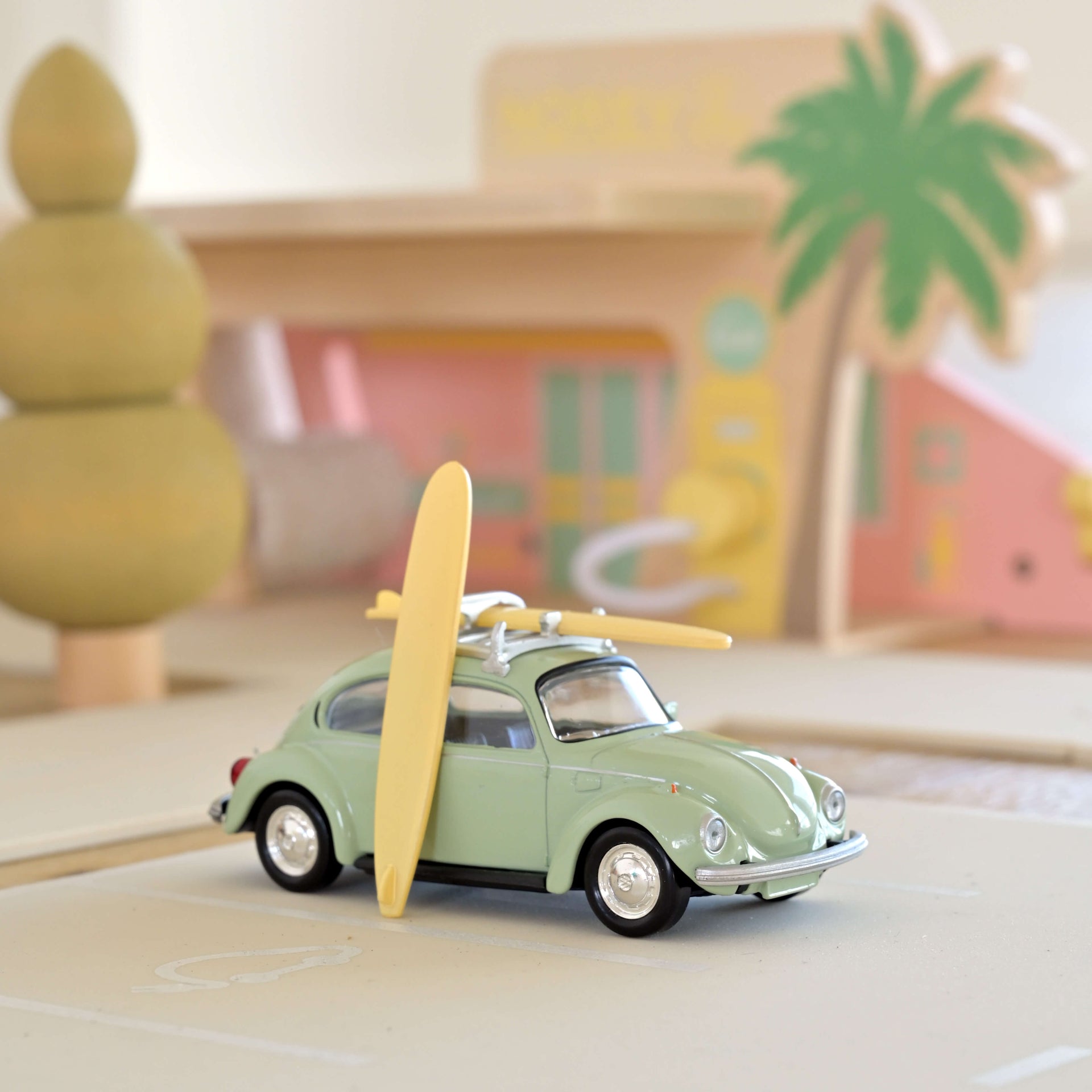 norev-vw-beetle-1303-1973-green-modellino-jet-car-1-43 image 1