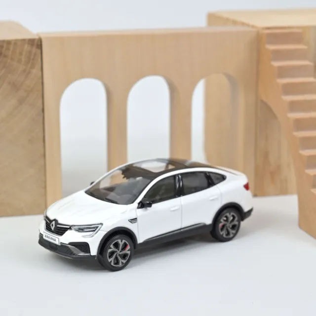 norev-renault-arkana-r-s-line-2021-modellino-auto-1-43-blanc-perle image 1