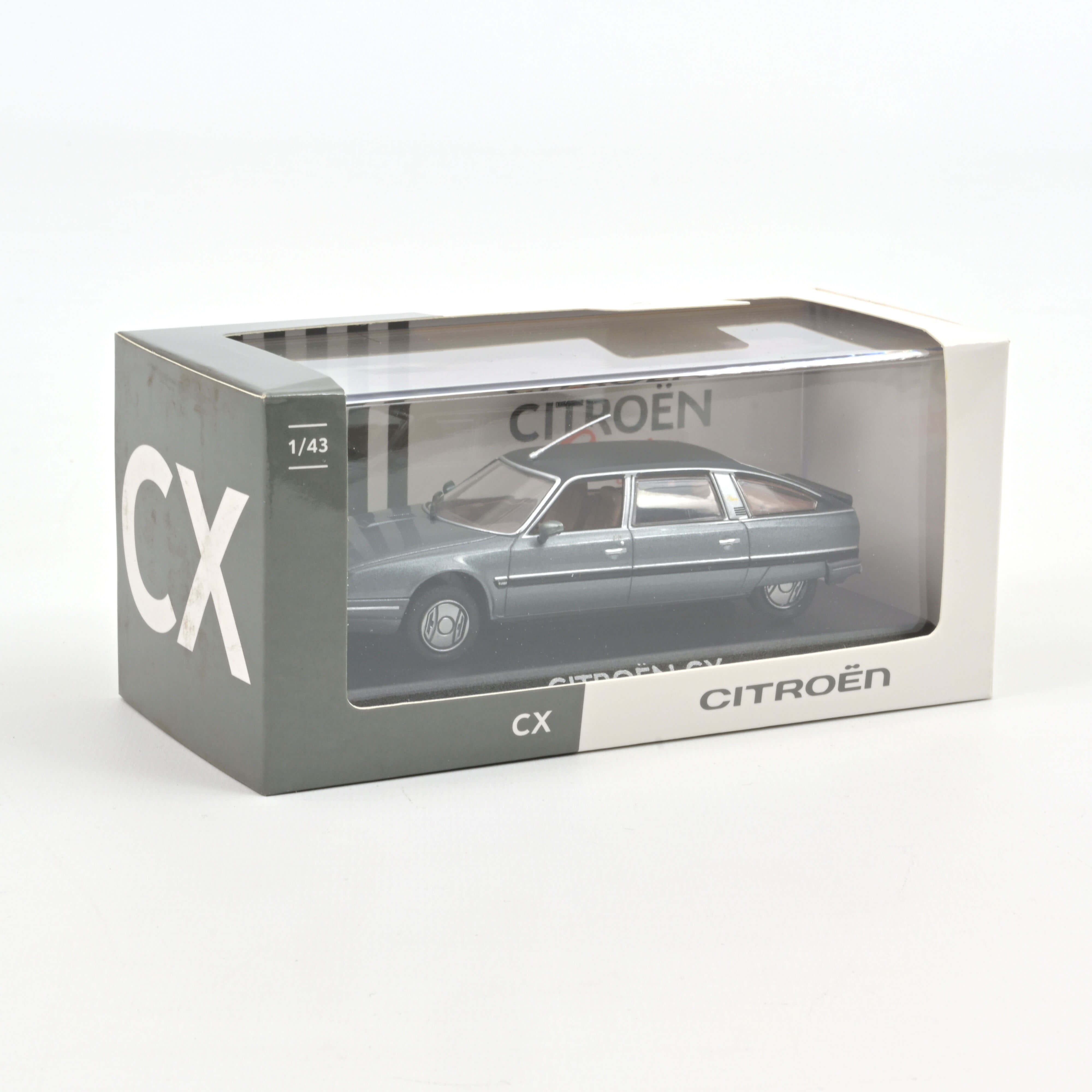 norev-citro-n-cx-turbo-2-prestige-1986-grigia-1-43 image 3
