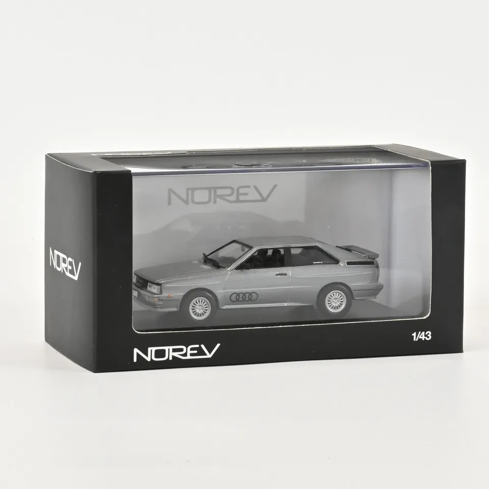 norev-audi-quattro-1986-argent-modellino-auto-1-43 image 1