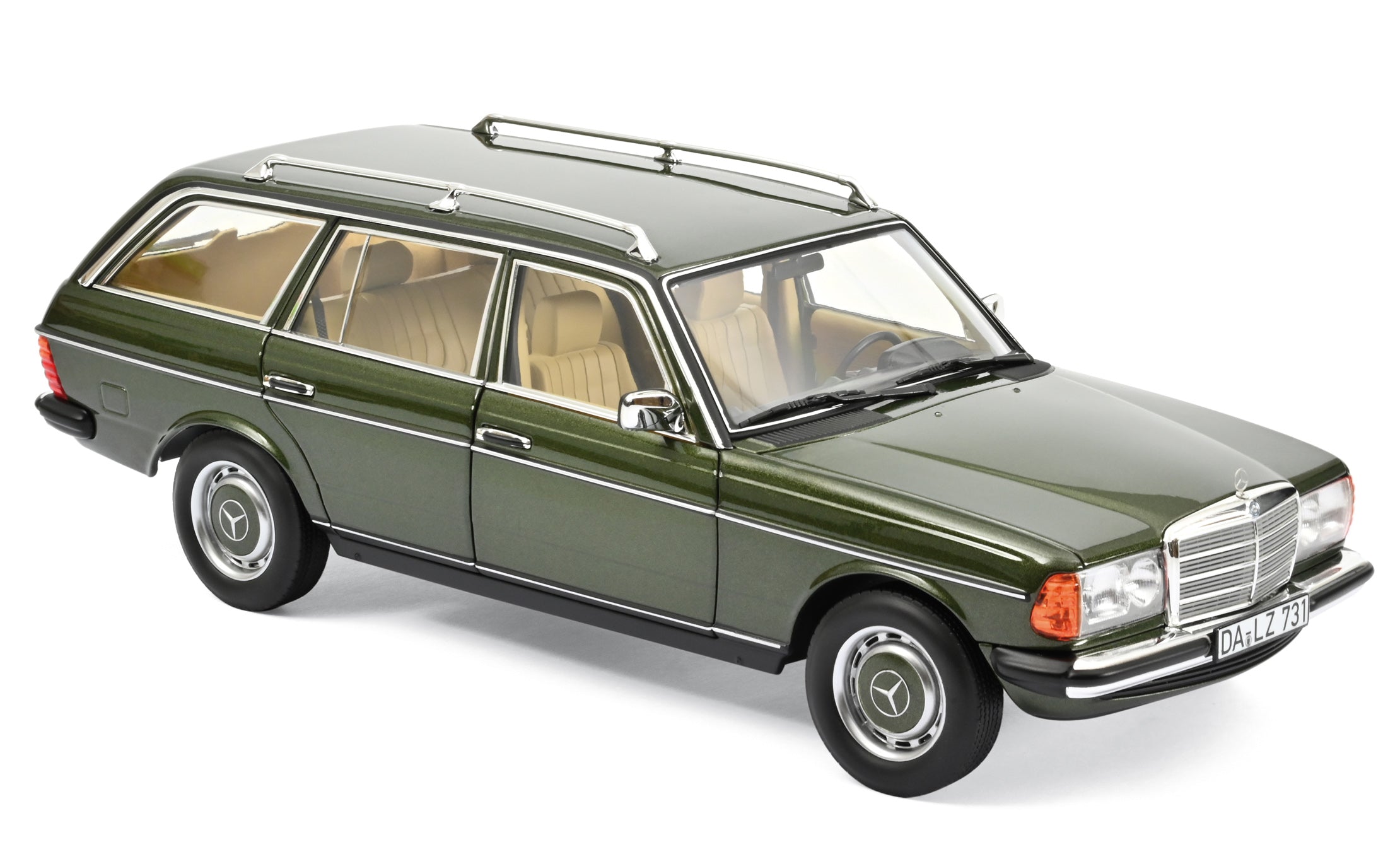 norev-mercedes-benz-200-t-1982-modellino-auto-1-18-verde-metallizzato image 1