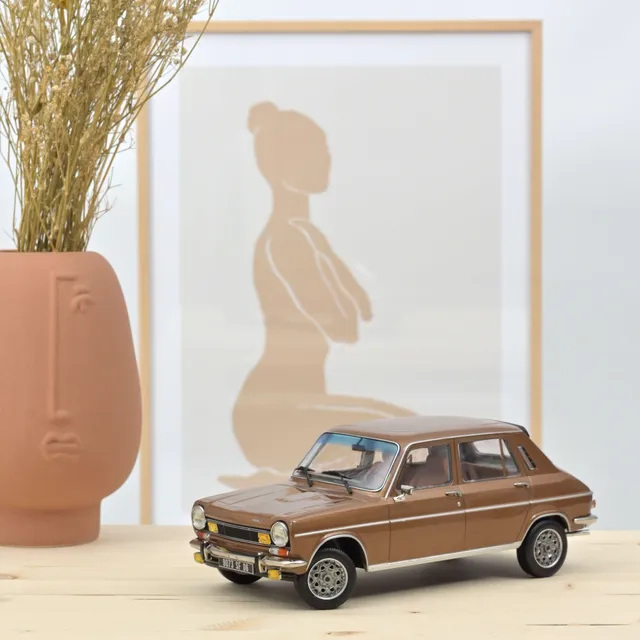norev-simca-1100-ti-1974-marrone-tabacco-metallizzato-1-18 image 1