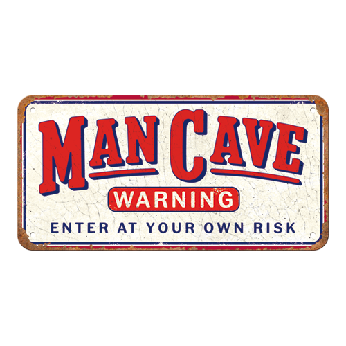 nostalgic-art-man-cave-warning-insegna-appendibile-in-metallo-10x20-cm image 3