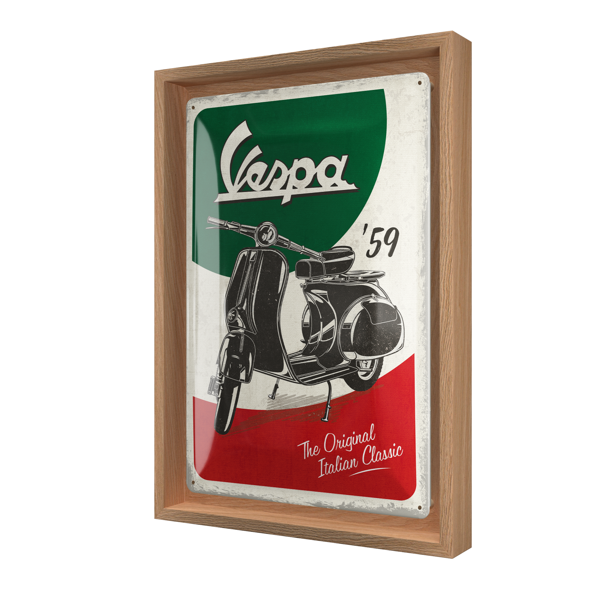 nostalgic-art-vespa-the-italian-classic-cornice-n-frame-m-edition-24x33-5-cm image 1