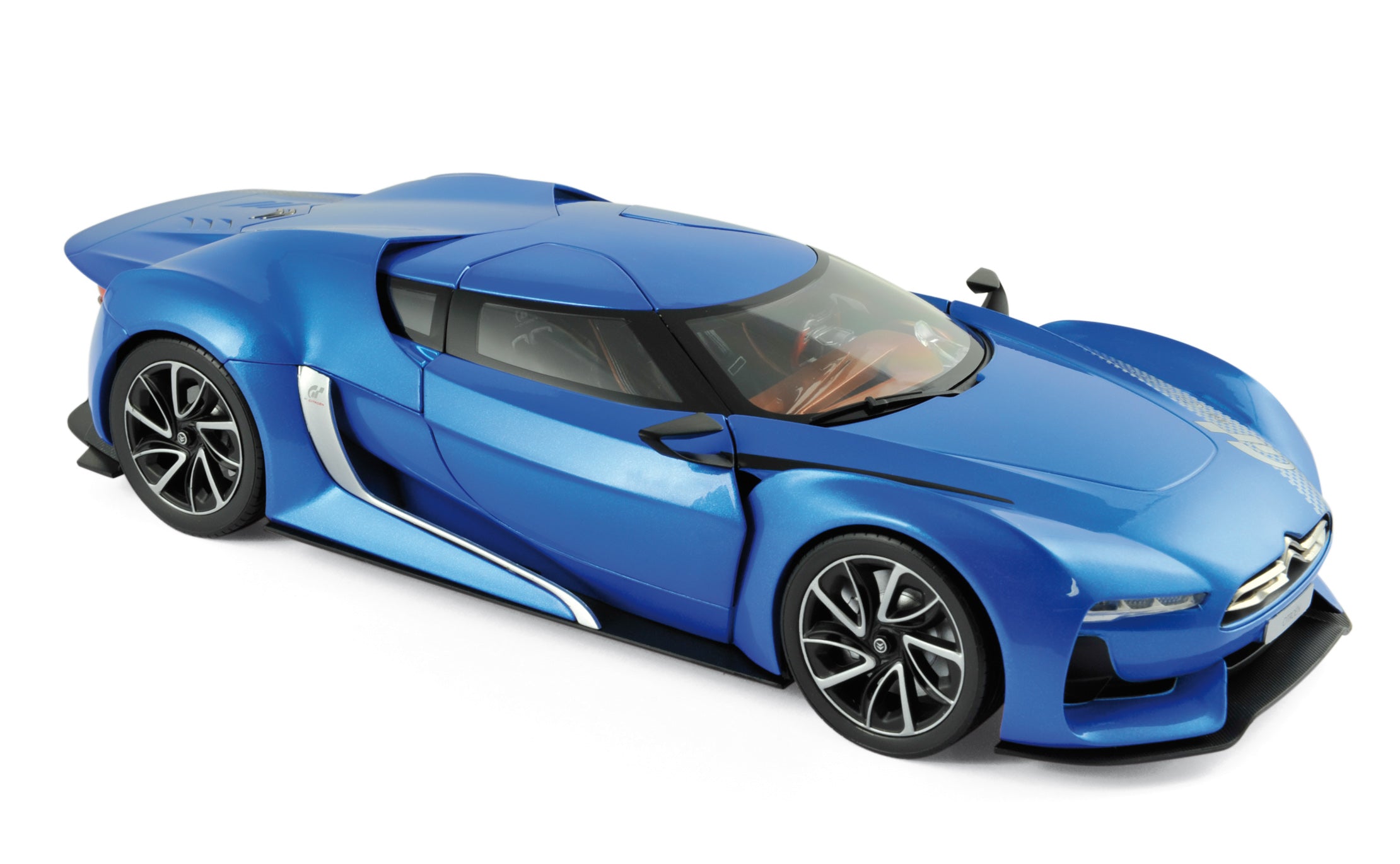 norev-gt-by-citro-n-2008-bleu-electrique-concept-car-modellino-auto-1-18 image 1