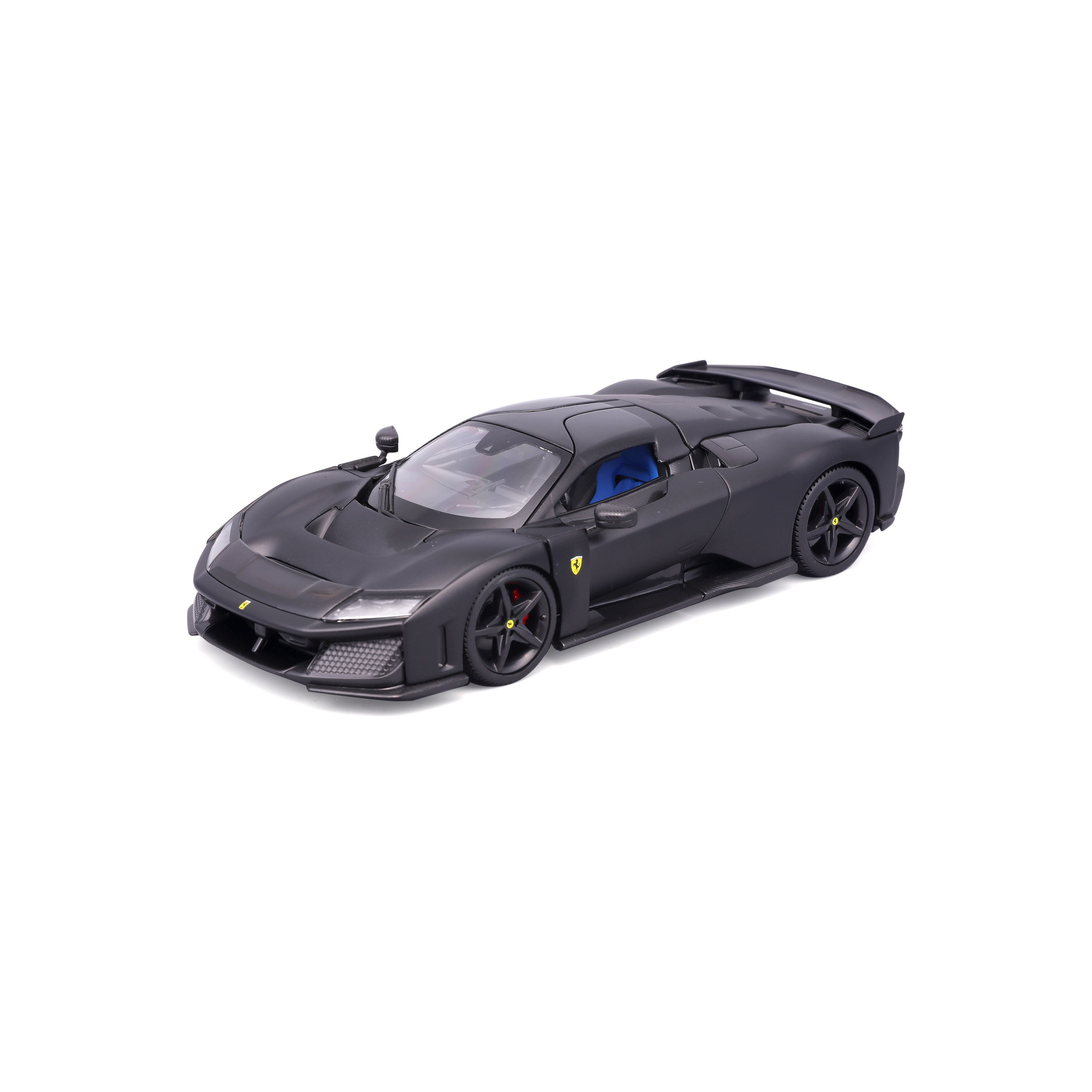 bburago-ferrari-f80-nero-opaco-1-24-con-teca-web-exclusive image 5