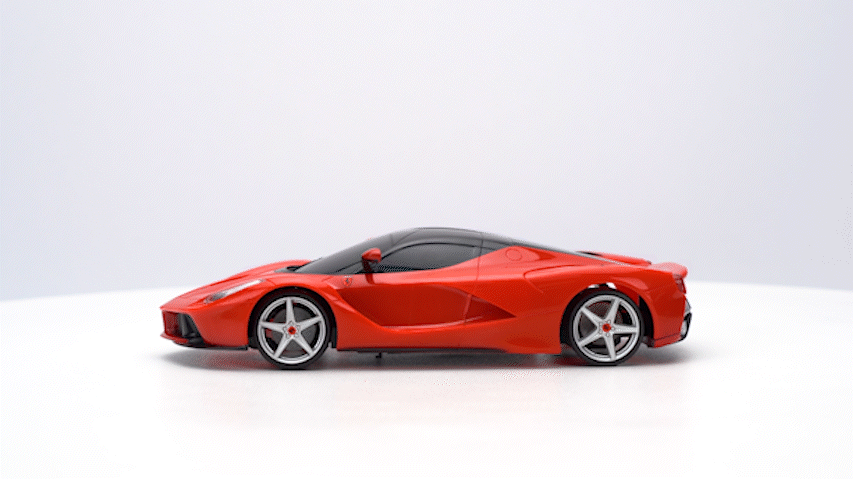 maisto-tech-co-pack-laferrari-rc-1-24-die-cast-1-43-rossa image 3