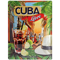 nostalgic-art-cuba-libre-targa-in-metallo-30x40-cm image 2