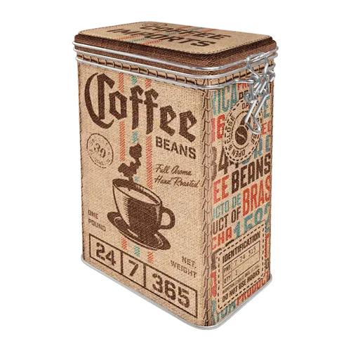 nostalgic-art-coffee-sack-scatola-caff-clip-top-7-5x11x17-5-cm image 1