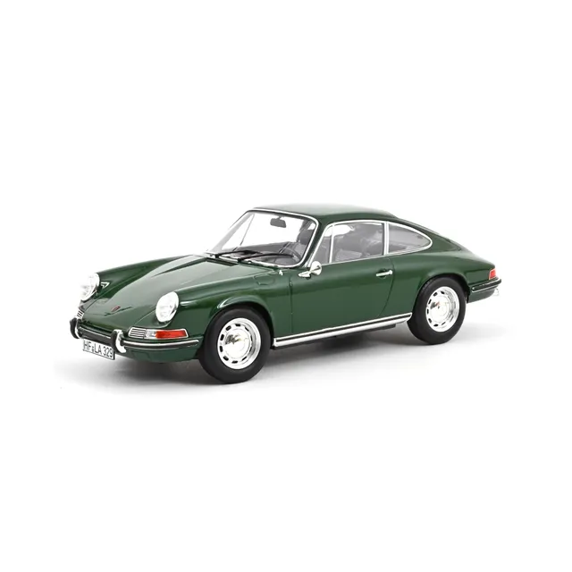 norev-porsche-911-l-1968-1-18-verde-modellino-die-cast-da-collezione image 1