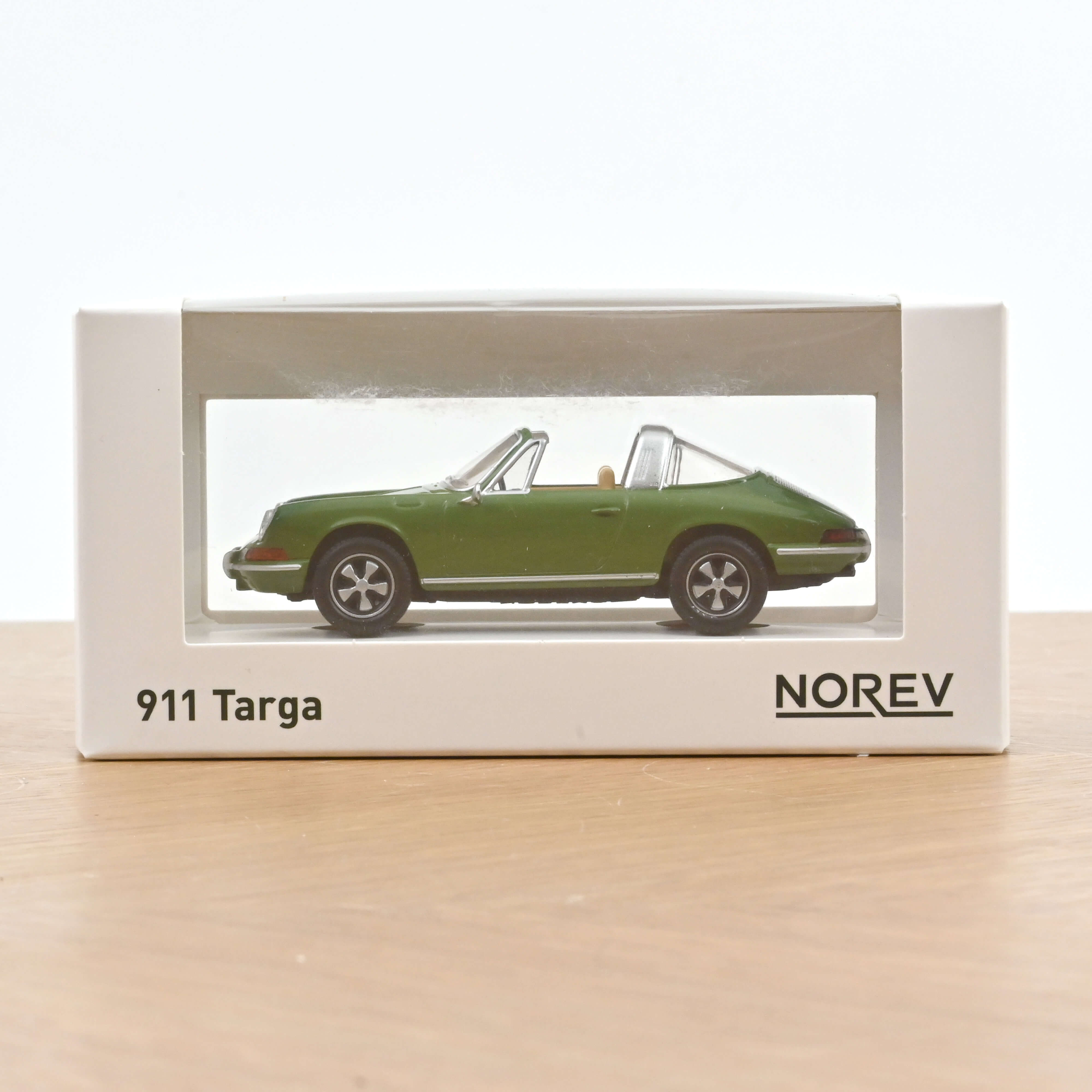 norev-porsche-911-targa-1969-modellino-auto-1-43-jet-car-verde-oliva image 2