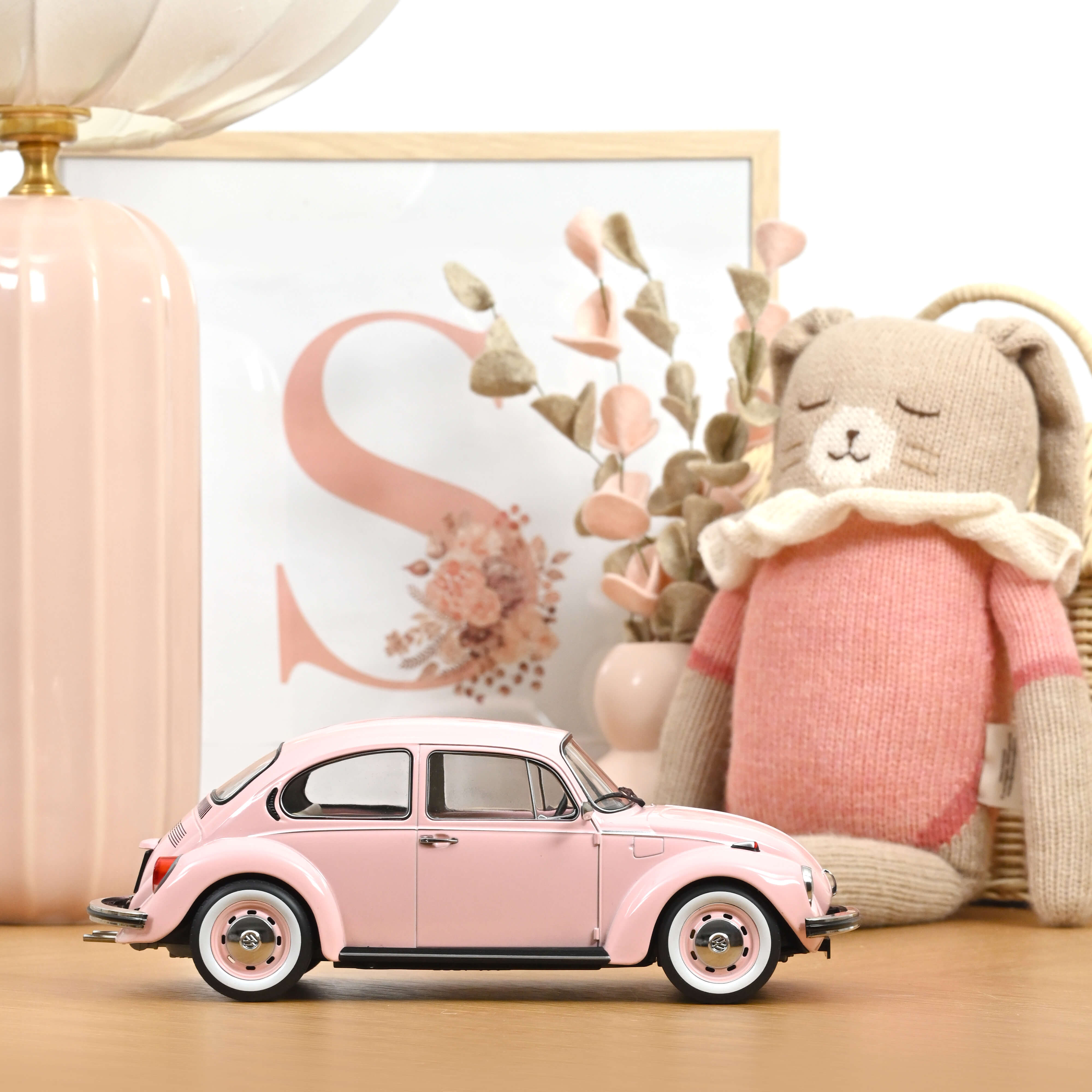 norev-vw-1303-coccinelle-1973-modellino-auto-1-18-rosa-pastello image 3
