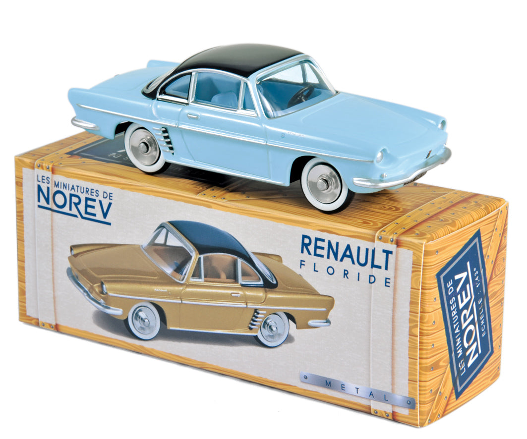 norev-renault-floride-1959-modellino-auto-1-43-blu-narvik-nero image 1