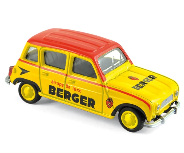 norev-renault-4l-1964-cycliste-berger-1-64 image 1