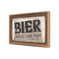 nostalgic-art-bier-jetzt-und-hier-special-edition-targa-in-metallo-20x30-cm image 7