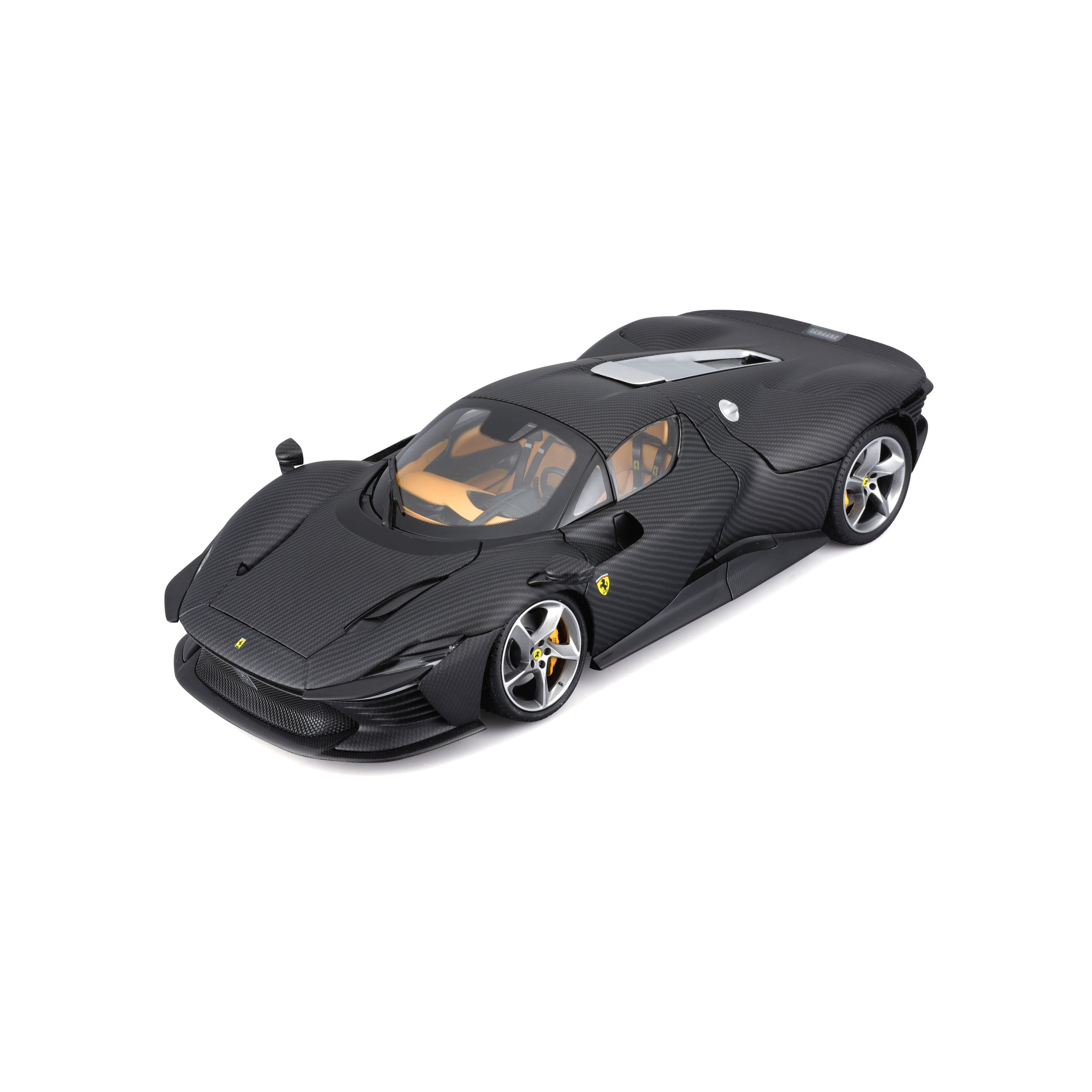 bburago-exclusive-series-ferrari-daytona-sp3-scala-1-18-50-anniversario-carbon-l image 1