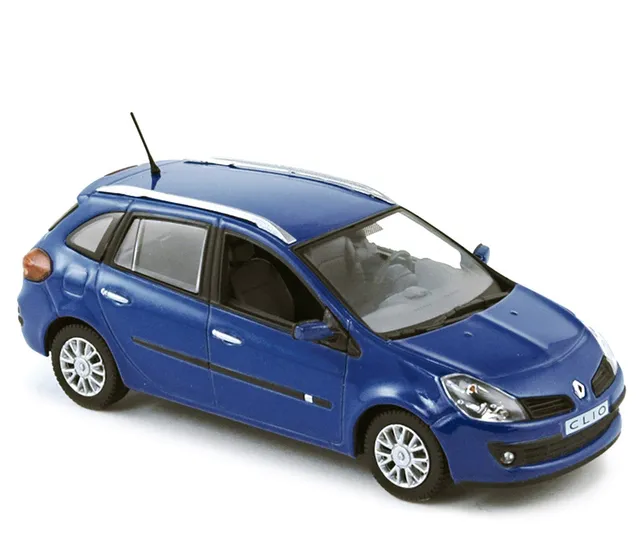 norev-renault-clio-estate-2007-blu-extr-me-modellino-auto-scala-1-43 image 1
