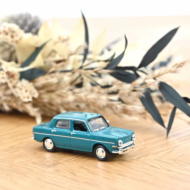 norev-simca-1000-gls-1968-modellino-auto-1-87-borodine-green image 1