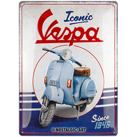 nostalgic-art-vespa-iconic-since-1946-targa-in-metallo-go-rata-30x40-cm image 2