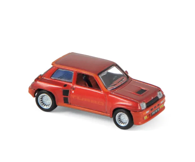 norev-renault-5-turbo-1980-modellino-auto-1-87-rosso-metallizzato image 1