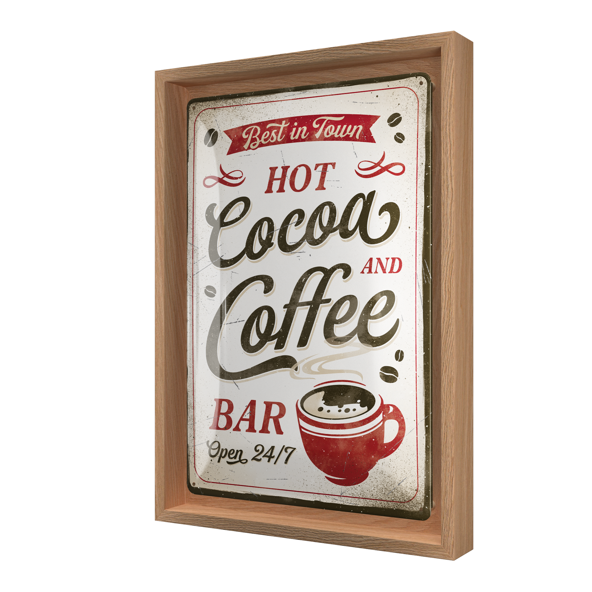 nostalgic-art-hot-cocoa-coffee-n-frame-m-edition-cornice-legno-24x33-5-cm image 1