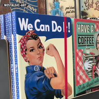 nostalgic-art-we-can-do-it-dots-quaderno-a5-128-pagine-copertina-rigida image 5