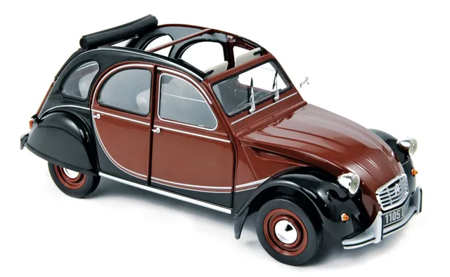 norev-citro-n-2cv-charleston-1982-rouge-delage-modellino-1-18 image 1