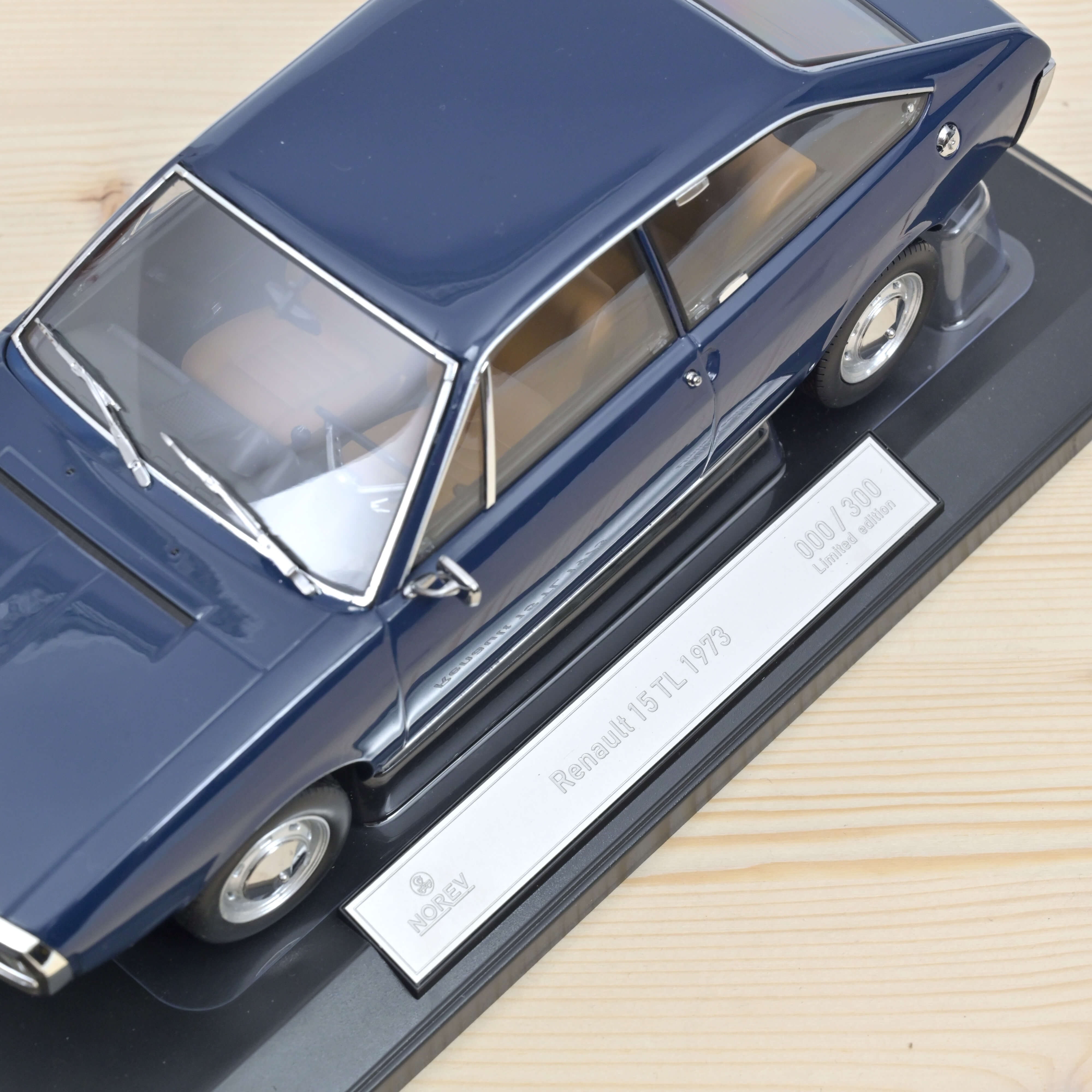 norev-renault-15-tl-1973-blu-scuro-1-18-modellino-coup-300pz image 3