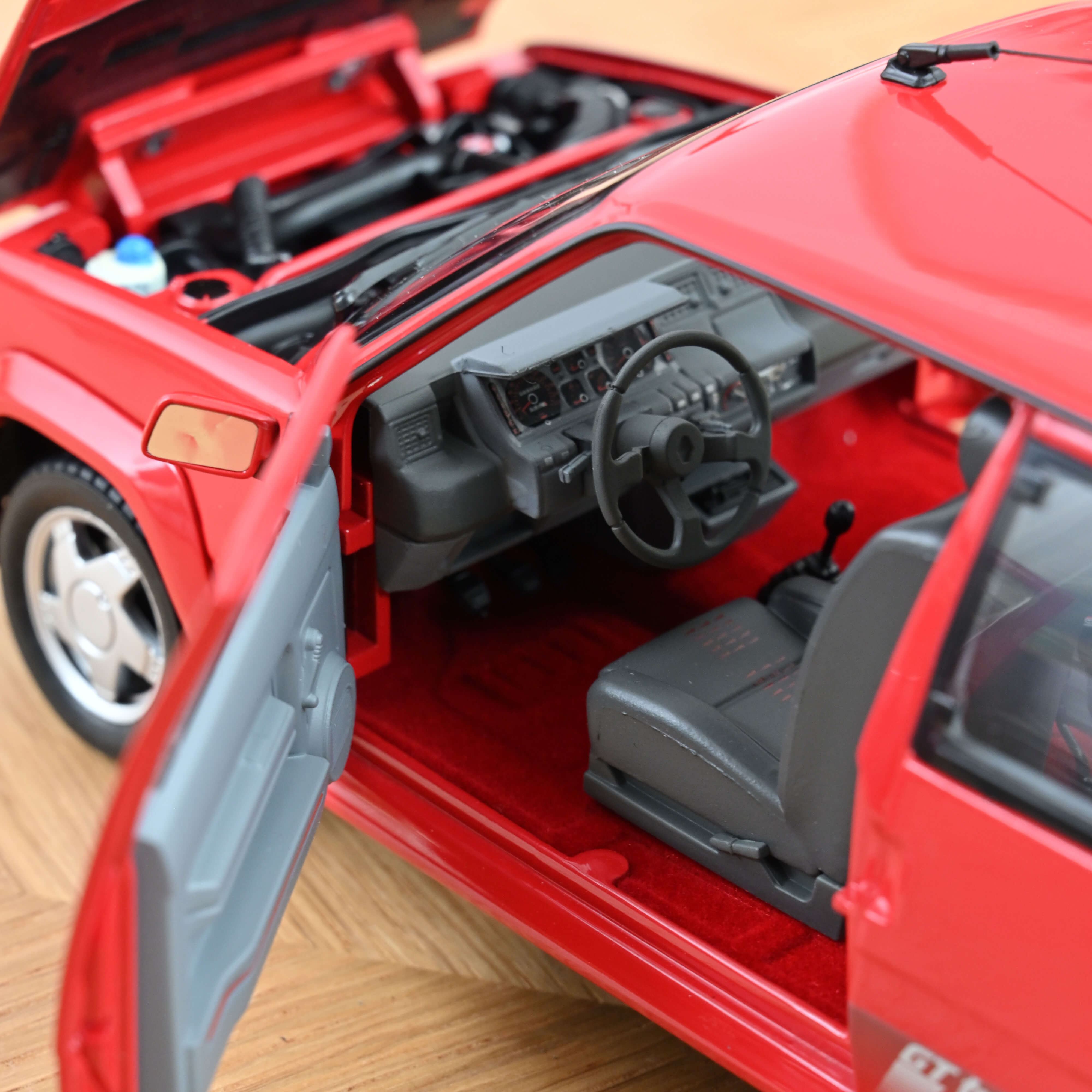 norev-renault-super5-gt-turbo-fase-2-1989-rossa-modellino-auto-1-18 image 4