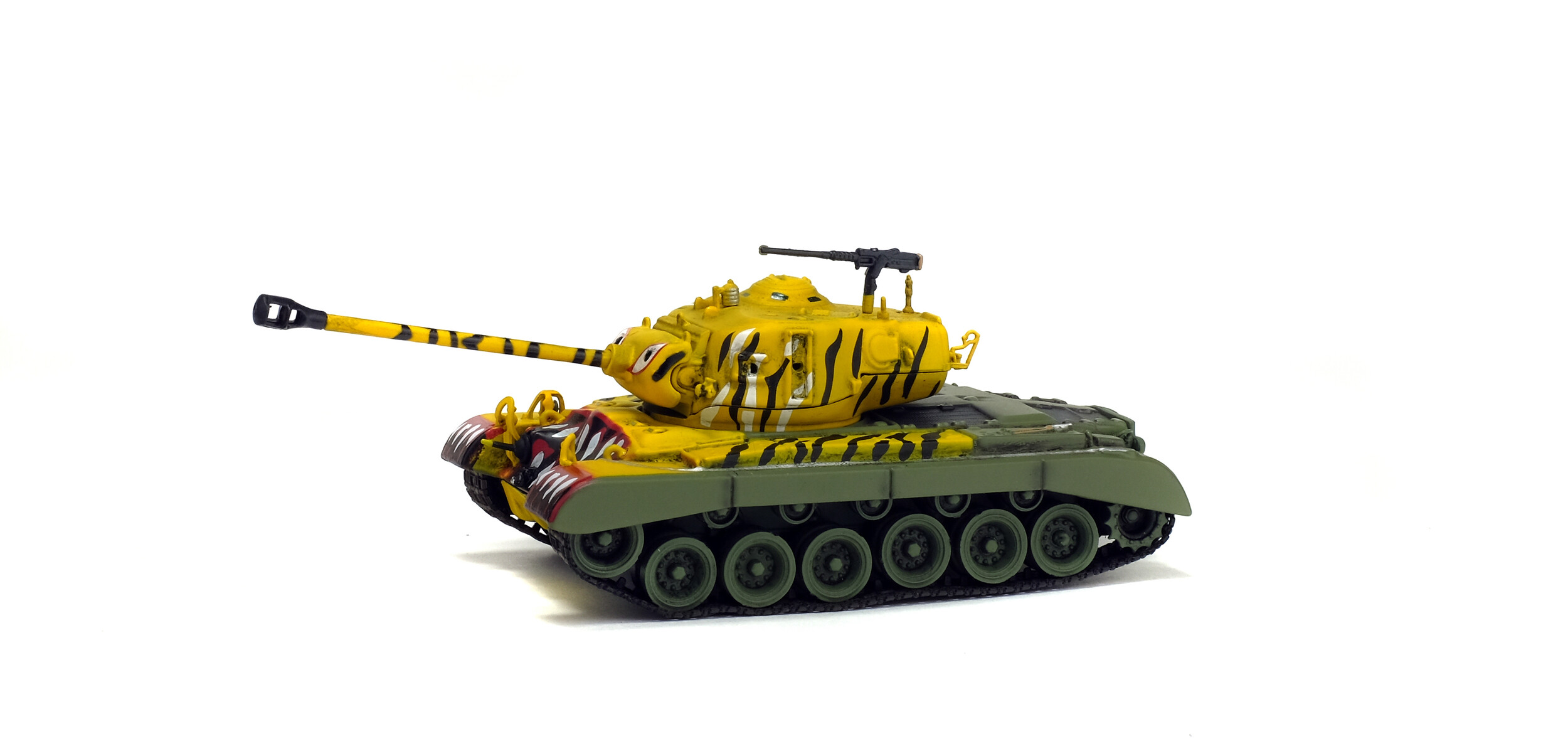 solido-m26-pershing-korea-1951-6th-tank-battalion-modellino-militare image 2