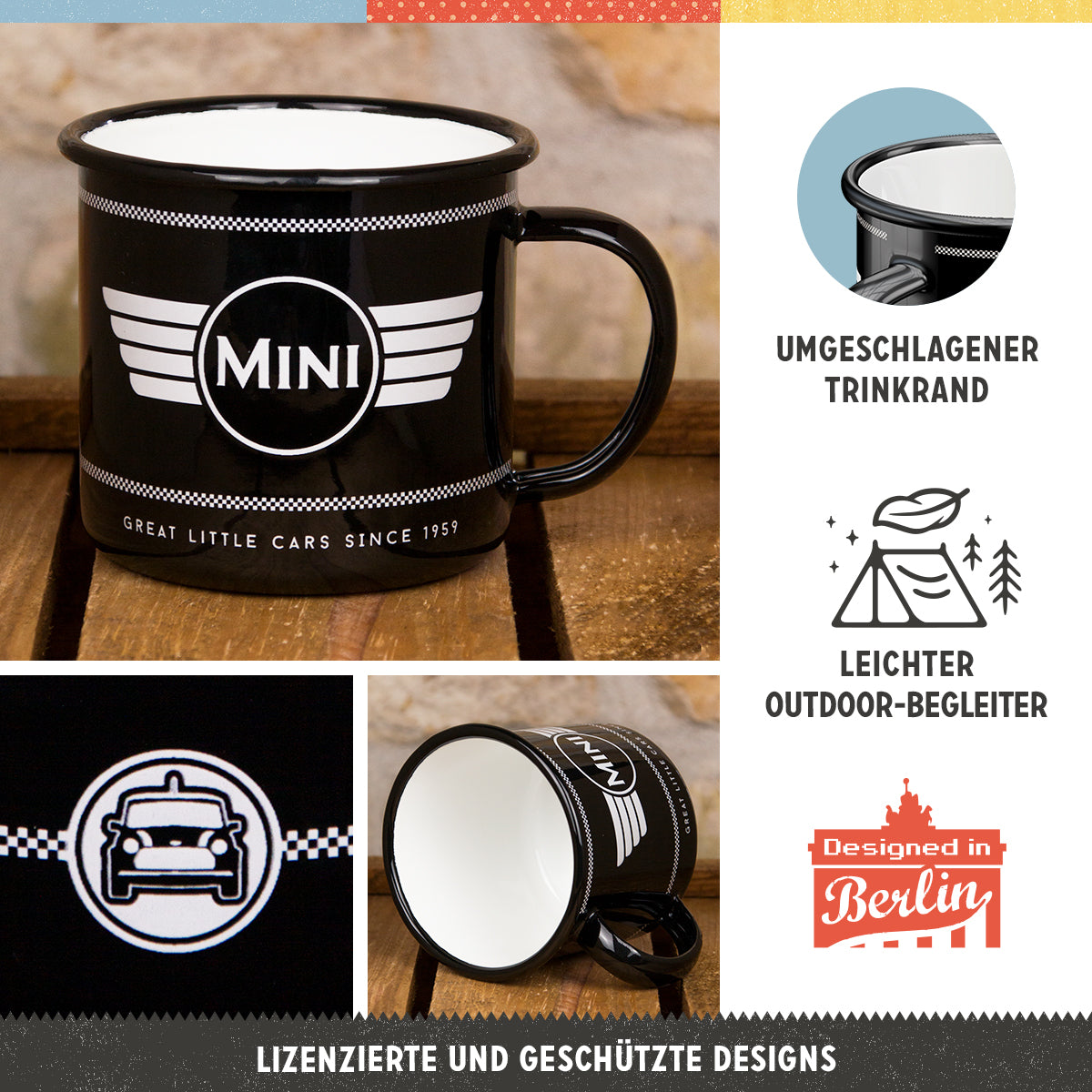 nostalgic-art-mini-logo-black-tazza-smaltata-360-ml-8x8-cm image 3