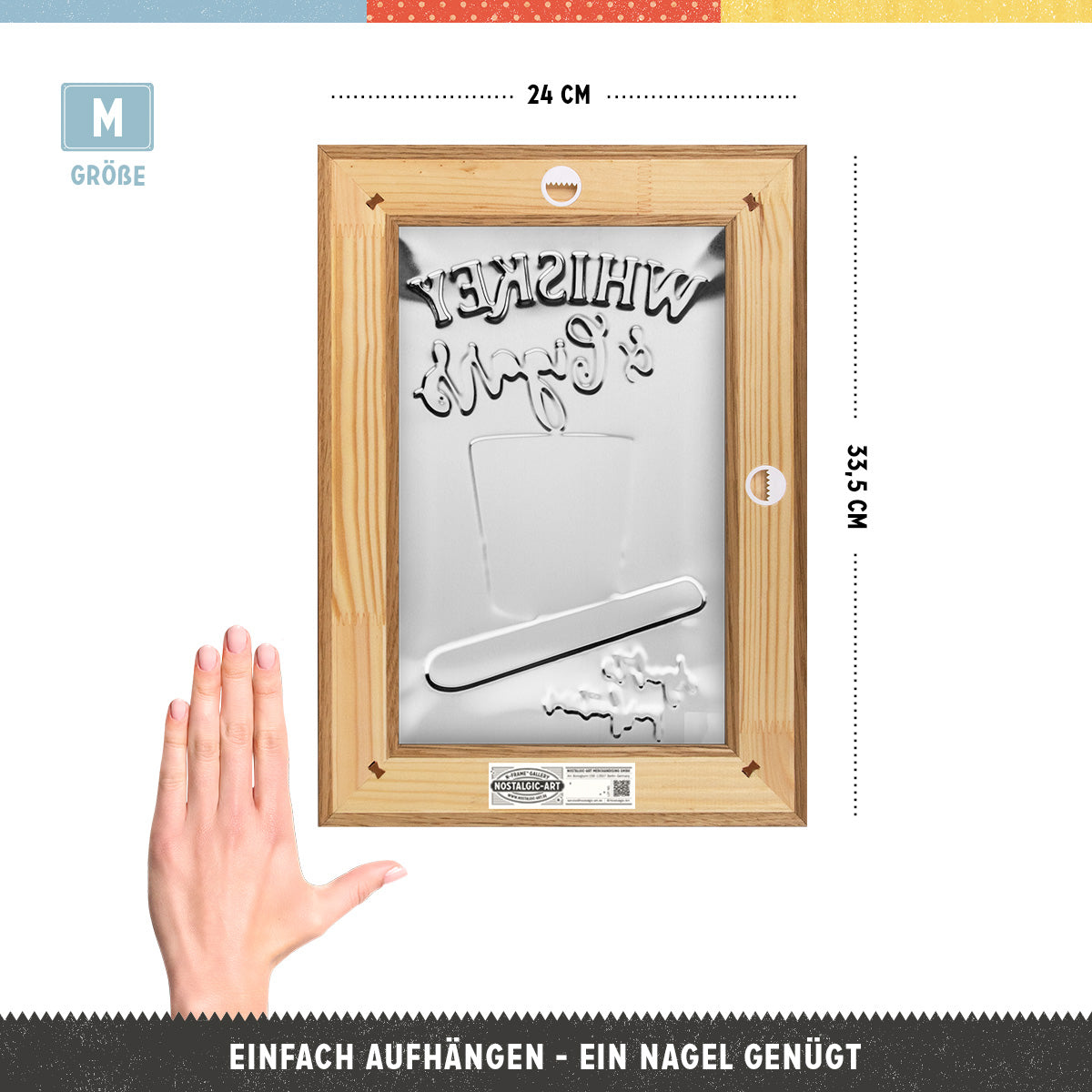 nostalgic-art-n-frame-m-edition-cornice-in-legno-24x33-5-cm image 2