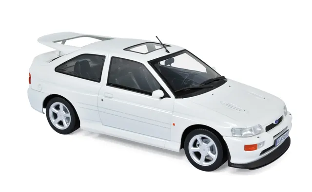 norev-ford-escort-cosworth-1992-bianca-1-18-modellino-rally-sportivo image 1