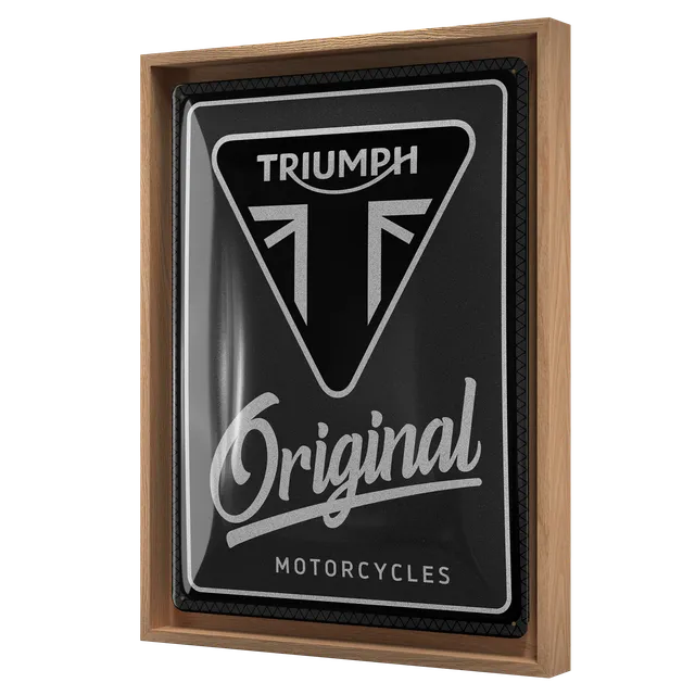 nostalgic-art-triumph-original-motorcycles-cornice-n-frame-l-edition image 1