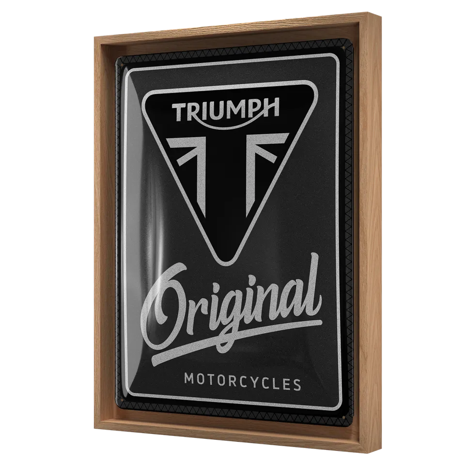 nostalgic-art-triumph-original-motorcycles-cornice-n-frame-l-edition image 1