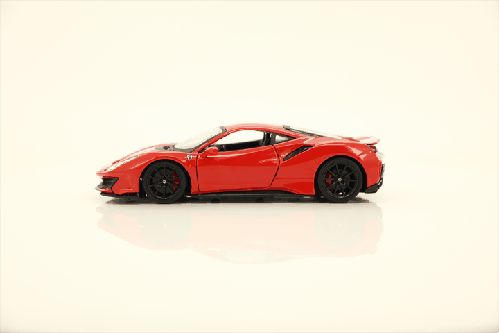 bburago-ferrari-488-pista-race-play-diecast-scala-1-24-rossa image 3