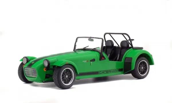 solido-caterham-seven-275r-2014-modellino-auto-1-18-green-metallic image 1