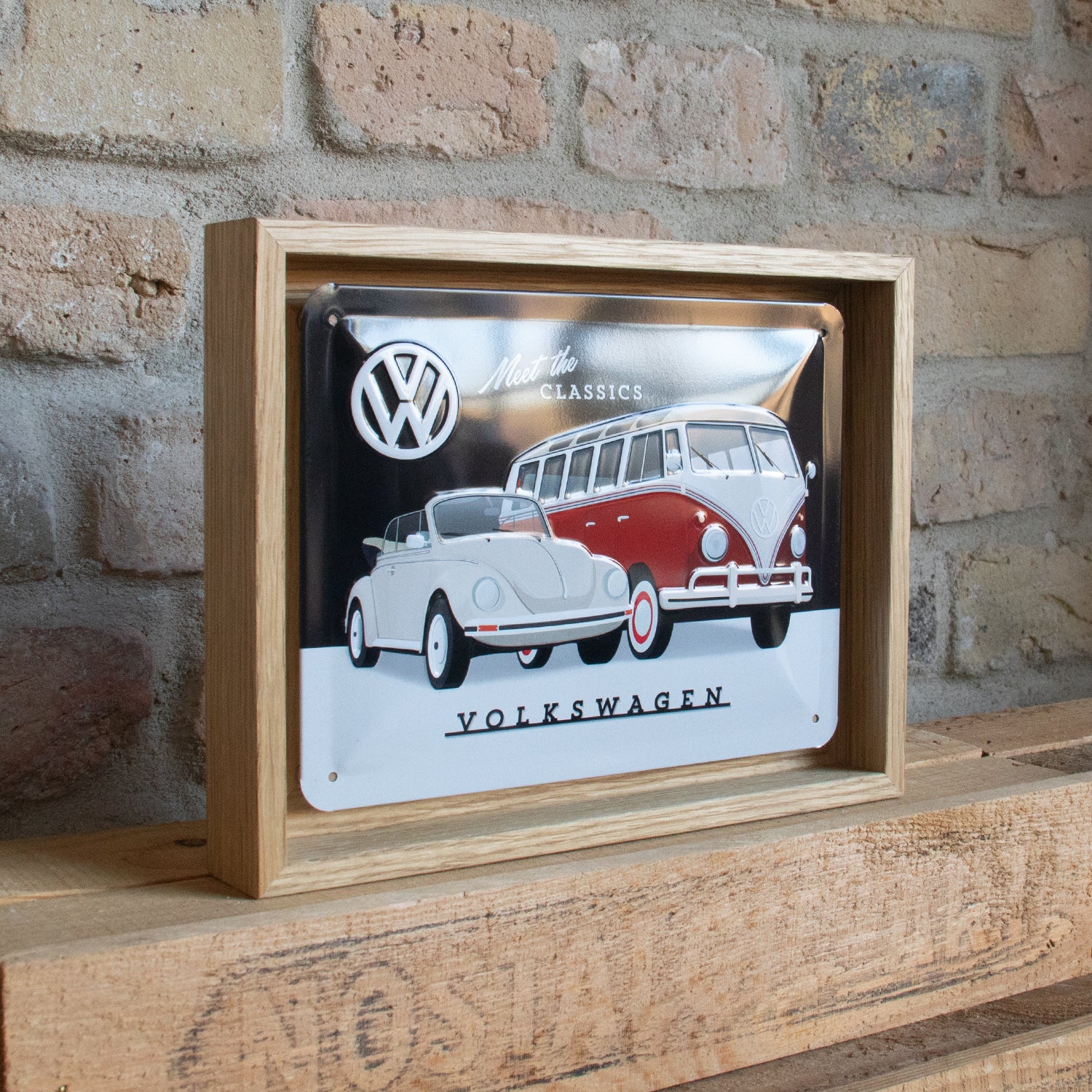 nostalgic-art-vw-meet-the-classics-n-frame-s-edition-18-5x24-cm image 2