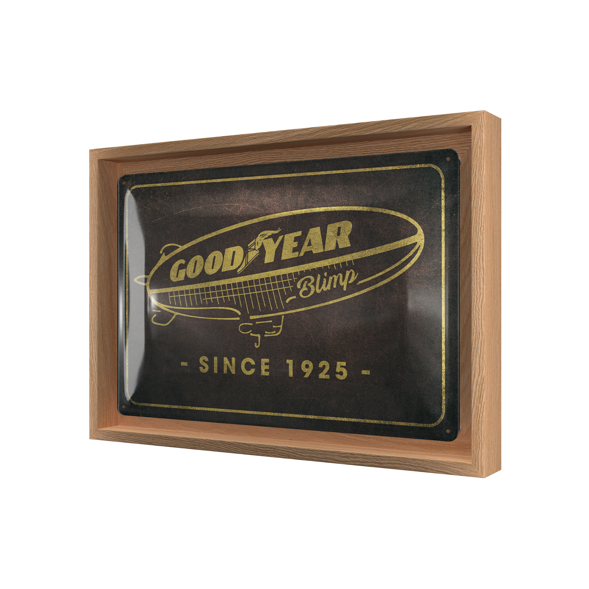 nostalgic-art-goodyear-blimp-since-1925-telaio-n-frame-m-edition-24x33-5-cm image 1